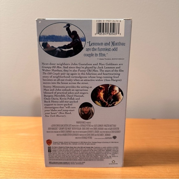VHS EUC The Big Chill (R-Drama), Murphy’s Romance, Grumpy Old Men (Comedy) PG13 - Picture 13 of 16